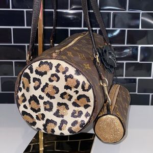 Vintage Louis Vuitton Papillon 30 plus mini Papillon custom